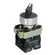 Переключатель LAY5-BD33 на 3 полож. черн. I-O-II станд. ручка ИЭК BSW60-BD-3-K02