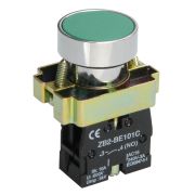 Кнопка LAY5-BA31 без подсветки зеленая 1НО ИЭК BBT60-BA-K06