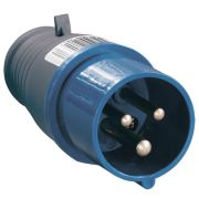 Вилка эл. каб. 16А 2P+PE 16А 220В IP44 ССИ-013  IEK PSR01-016-3