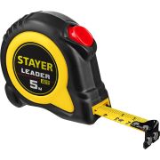 Рулетка с автостопом 5 м х 19 мм, Leader, STAYER Professional 3402-05-19_z02
