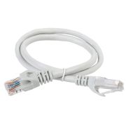 Патч-корд категория 5Е UTP 0.5м серый