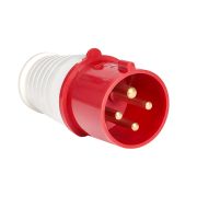Вилка кабельная 32А 3Р+Е IP44 переносная 380В