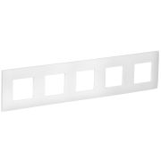 SKANDY Рамка 5-местная SK-F05W арктический белый IEK