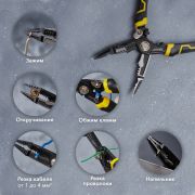 Плоскогубцы профессиональные многофункциональные 200мм