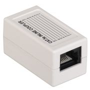 Адаптер проходной категория 5е UTP тип RJ45-RJ45 (8P8C) белый