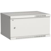 Шкаф LINEA WE 6U 600x450мм дверь металл серый
