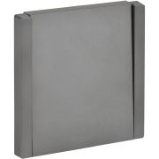 FORTE&PIANO Выключатель 1-клавишный 10А FP501 сталь IEK