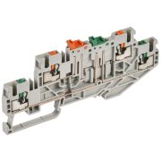 Колодка клеммная CP-ML 2 ур. нож. разм. 2,5мм2 серая IEK