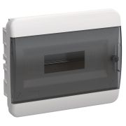 Корпус пластиковый ЩРВ-П-12 IP41 черн. прозр. дверь TEKFOR IEK TF5-KP12-V-12-41-K01-K03